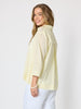 Costa Mesa Cotton Shirt - Lemon rc&co
