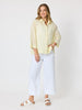 Costa Mesa Cotton Shirt - Lemon rc&co