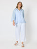 Costa Mesa Cotton Shirt - Pale Blue rc&co