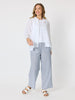 Costa Mesa Cotton Shirt - White rc&co