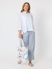 Costa Mesa Cotton Shirt - White rc&co