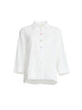 Costa Mesa Cotton Shirt - White rc&co