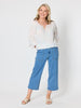 Sail Stripe Print Top - White Multi rc&co