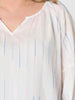 Sail Stripe Print Top - White Multi rc&co