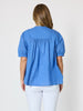Acacia Cotton Shirt - Azure rc&co