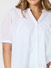 Acacia Cotton Shirt - White rc&co