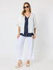 Luxe Short Sleeve Cardigan - Ivory