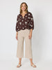 Zara Wide Leg Pant - Natural