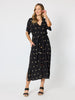 Moonlight Sequin Dress - Black/Gold rc&co