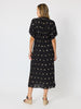 Moonlight Sequin Dress - Black/Gold rc&co