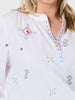Tuscan Sky Cotton Top - White Multi