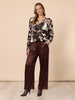 Opera Wide Leg Pant - Espresso