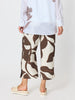 Bay Leaf Wide Leg Pant  - Mocha Multi
