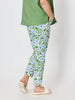 Bayside Floral Print Slim Leg Pant - Fern Multi