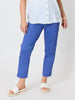 Shell Print Pant - Azure
