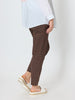 Shell Print Pant - Mocha