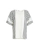 Sevilla Stripe Top - White/Black rc&co