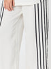 Sevilla Stripe Print Pant - White/Black RC&CO