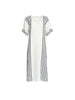 Sevilla Stripe Print Dress - White/Black RC&CO