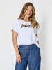 Amour Animal Print Tee - White rc&co