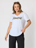 Amour Animal Print Tee - White rc&co