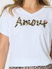 Amour Animal Print Tee - White rc&co