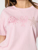 Coastal Embroidered Tee - Musk