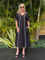 Del Mar Dress - Black