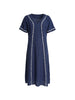 Del Mar Dress - Navy rc&co