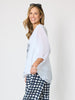 Camellia Floral Print Top - White rc&co
