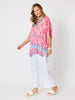 Bayview Wide Leg Linen Pant - White rc&co