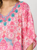 Coastal Daydream Print Top - Raspberry Multi rc&co