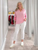 Canopy Ric Rac Top - Lipstick