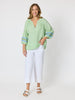 Canopy Ric Rac Top - Apple