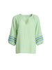 Canopy Ric Rac Top - Apple