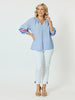 Canopy Ric Rac Top - Chambray