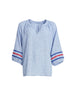 Canopy Ric Rac Top - Chambray rc&co