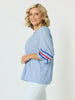 Canopy Ric Rac Top - Chambray
