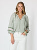 Canopy Ric Rac Top - Olive rc&co