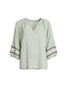 Canopy Ric Rac Top - Olive rc&co