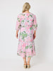 Desert Oasis Floral Print Dress - Musk Multi rc&co