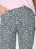 Oasis Print Short - Navy/White