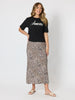 Amour Noir Embroidered Tee - Black rc&co