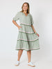 Canopy Ric Rac Dress - Olive