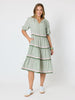Canopy Ric Rac Dress - Olive