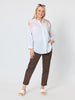 Oasis Cotton Embroidered Shirt - White