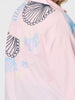 Oasis Embroidered Cotton Shirt - Pink rc&co