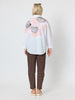 Oasis Cotton Embroidered Shirt - White