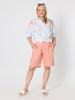 Oasis Cotton Embroidered Shirt - White