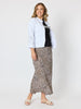 Gisele Embroidered Denim Jacket  - White rc&co